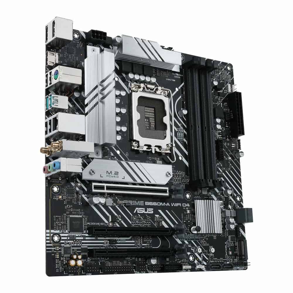 (image for) ASUS PRIME B660M-A WIFI D4 Intel B660 PCIe 4.0 mATX Motherboard
